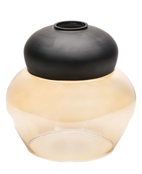 Luster Painted Blown Glass
