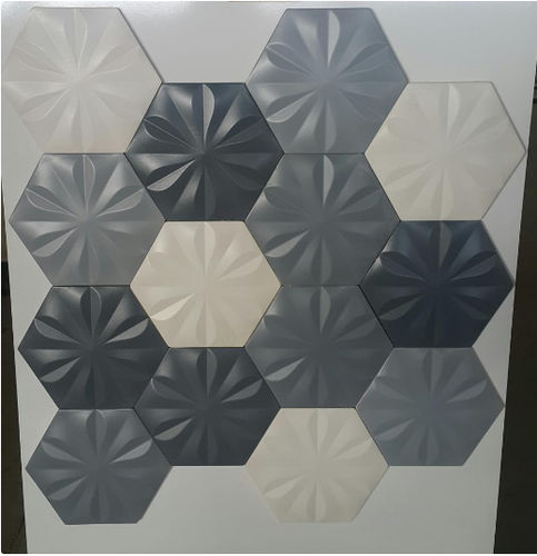 HAND MADE INTERIOR DECOR CERAMIC WALL TILES GEOMETRIC