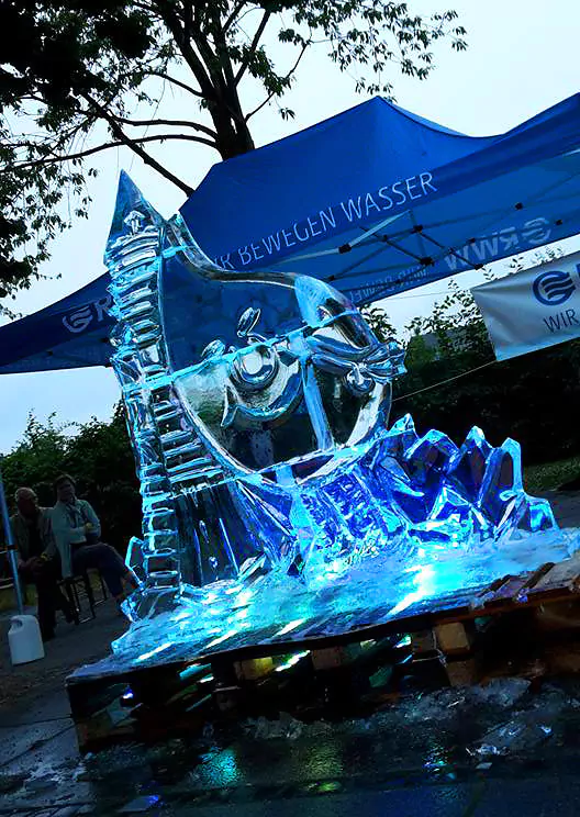 Ice sculptures