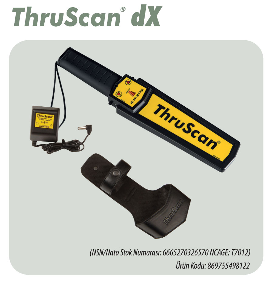 ThruScan Hand Held Metal Detector DX