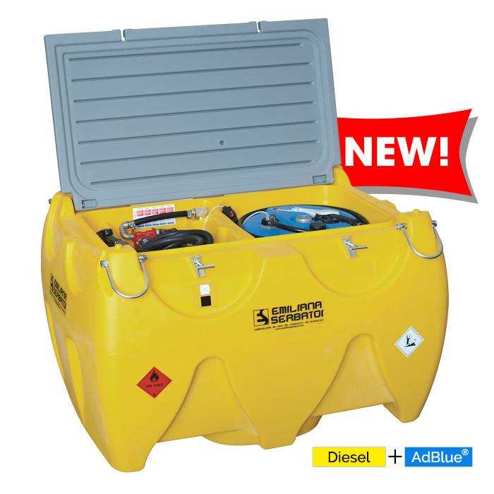 Kombine taşımacılık için polietilen tank