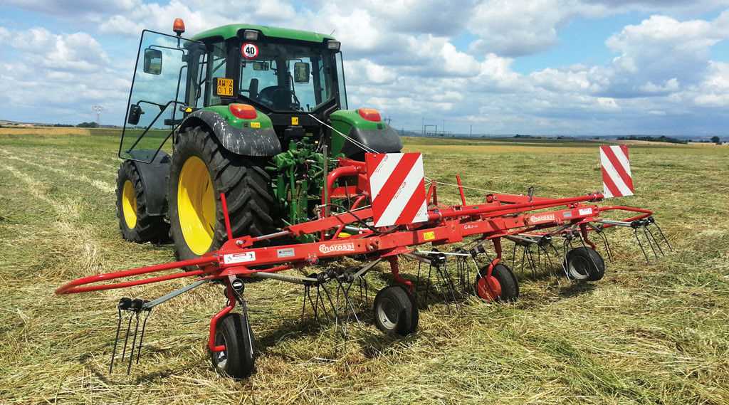 Traktöre monte ot dağıtıcı / VORTEX G4V Serisi