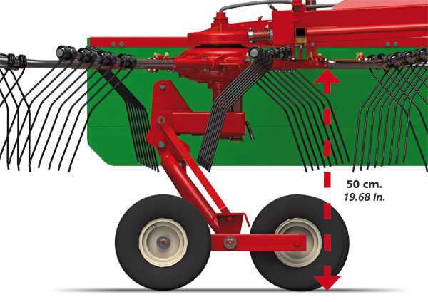 Döner tırmık / RR 420 EVO Serisi