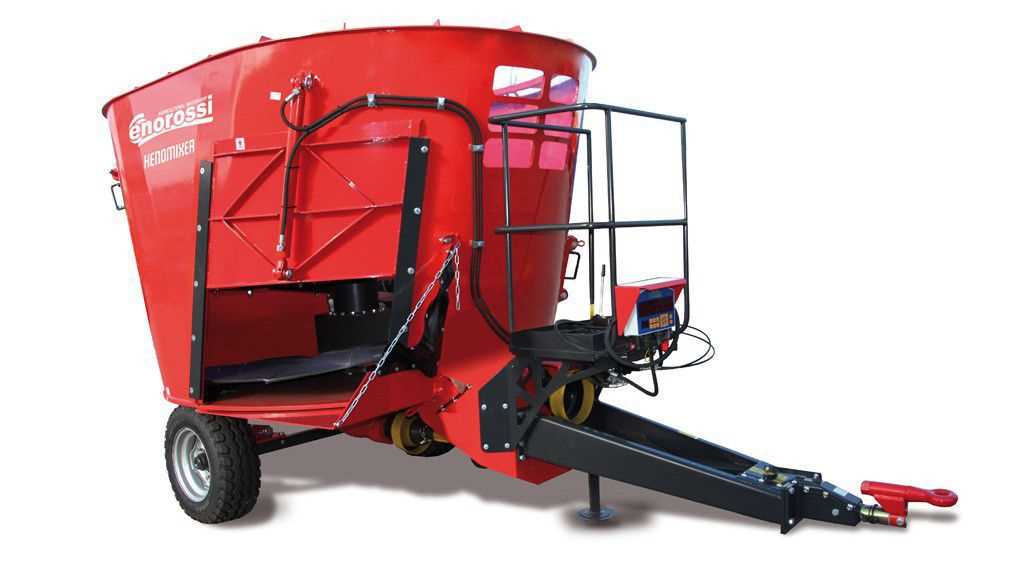 Dikey karıştırma vagonu / HENOMIXER