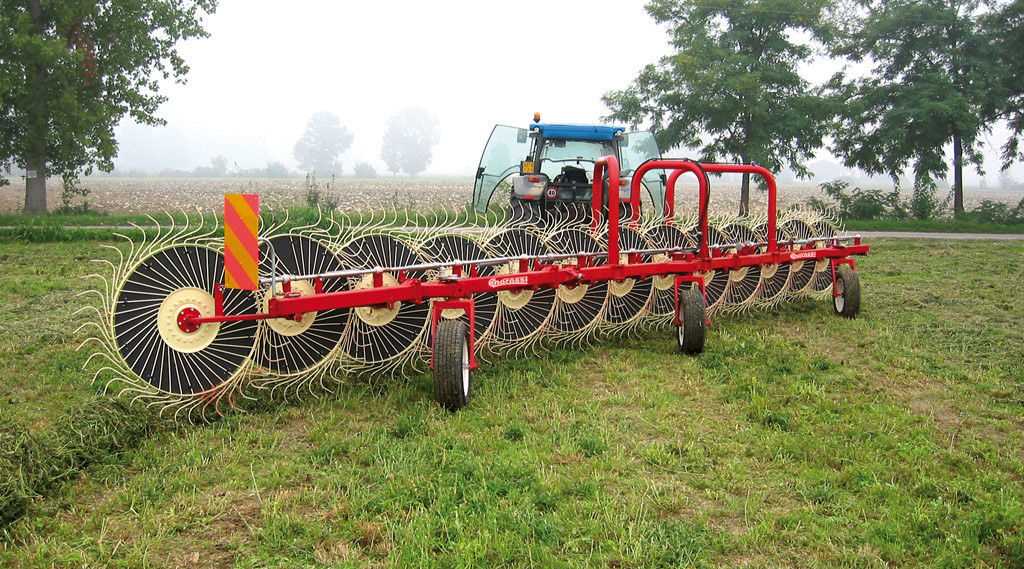 Filos de ancinho / RAKE de roda / série RT