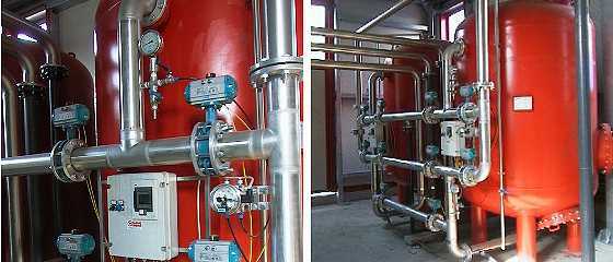 Granular medium pressure filters