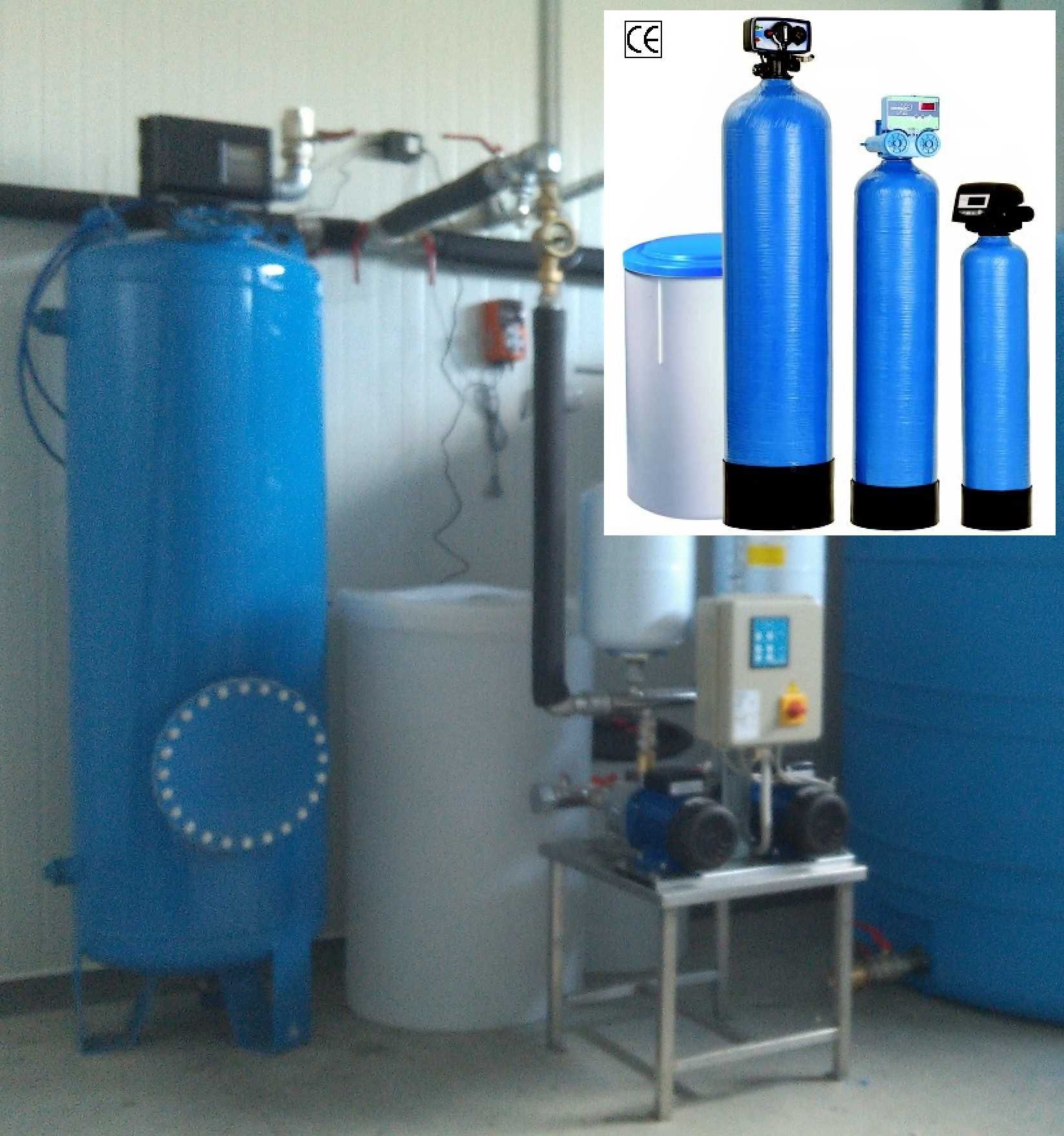 Water purification and water softening
