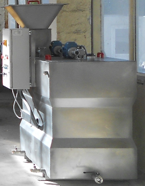 Polymer preparation unit.