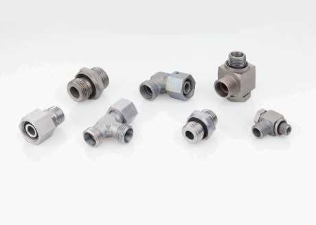 Screw connections, adapters