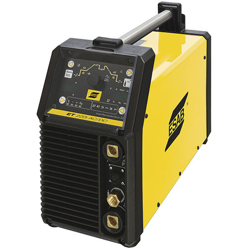 PORTABLE TIG WELDING POWER SUPPLY and INTEGRATED SCREEN