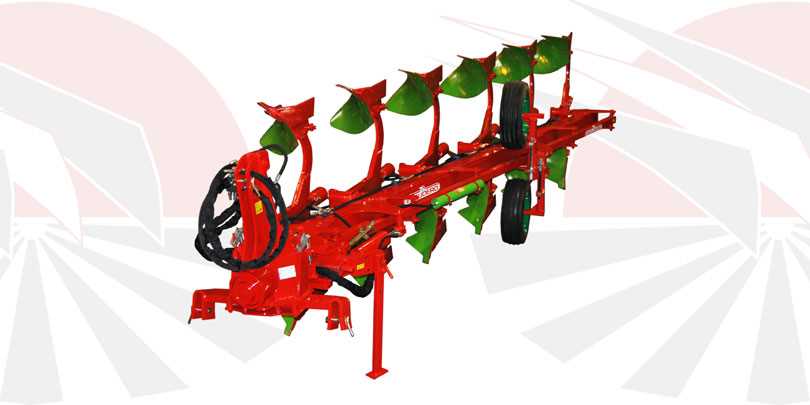 RHP Reversible mouldboard plough