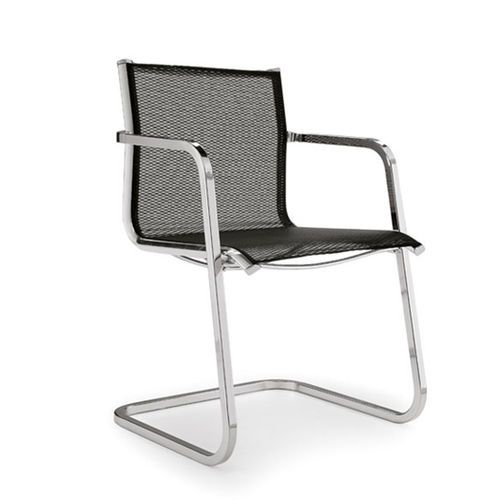 Modern Çağdaş Ziyaretçi Sandalyesi / Kollar / Yükseltilmiş