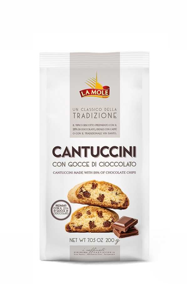 Cantuccini with chocolate drops