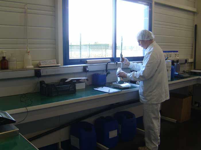 Gıda aromaları üretim kontrol laboratuvarı FABSTER