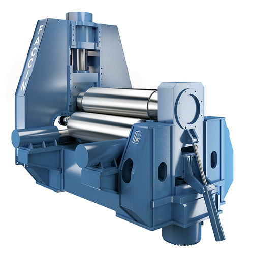 3 BALL PLATE BENDING MACHINE / ELECTRIC / TAPER / MOBILE CONTROL PANEL