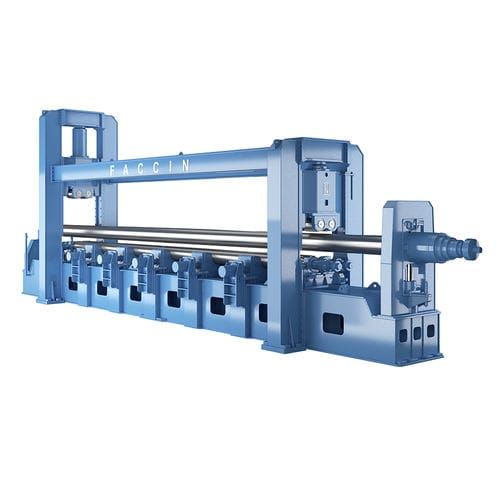 3-BULK PLATE BENDING MACHINE / HYDRAULIC / FOR LARGE WORK / WEIGHT APPLICATIONS