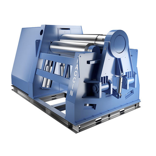 4-BALL PLATE BENDING MACHINE / ELECTRIC / TAPER / MOBILE CONTROL PANEL WITH 4HEL SERIES