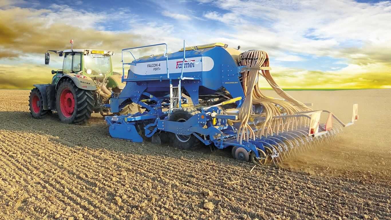 Disc sowing machines Falcon 4 PRO - Technologies of sowing in narrow rows