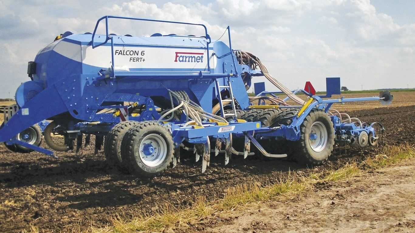 Disc sowing machines Falcon 6 PRO - STRIP TILL sowing technology