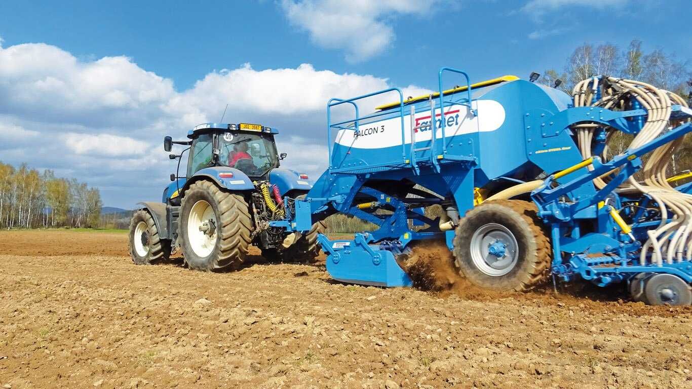 Disc sowing machines Falcon 3 PRO - Technologies of sowing in narrow rows