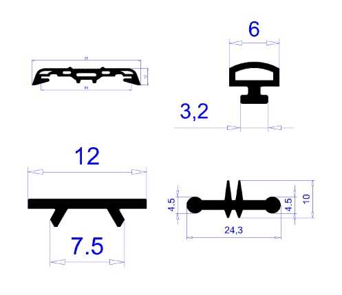 plastic profiles