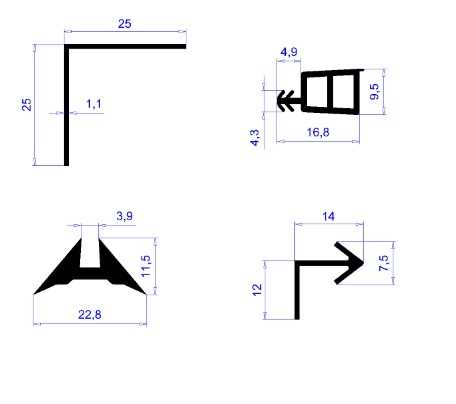 plastic profiles