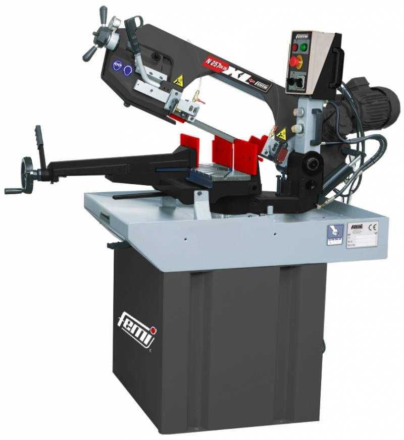 Stationary band saws for metals