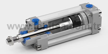 PAG-PAGY Aluminum Body Cylinder (CETOP RP 43P) 1 2 3 4 5 Previous Next Ø32 - Ø40 - Ø50 - Ø63 -Ø 80 - Ø100