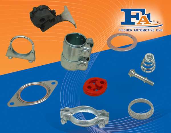 Mounting parts for exhaust systems