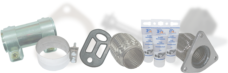 Exhaust mounting parts