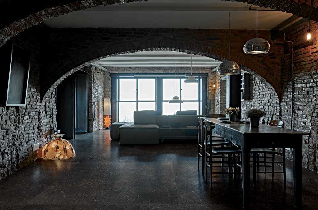 Porcelain stoneware wall/floor tiles with stone effect