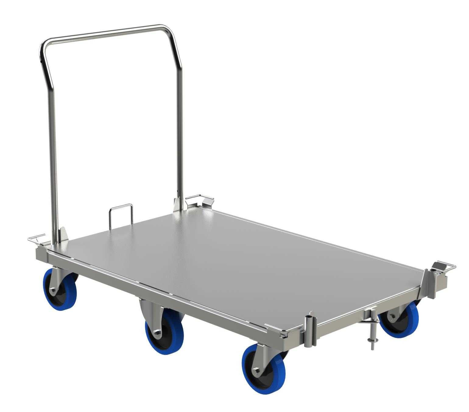 pallet load trolley for food 