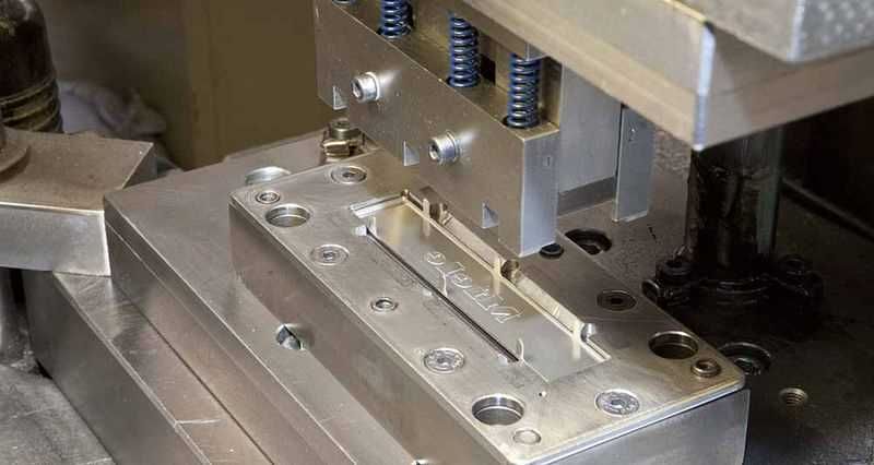 Stamping and bending tool.