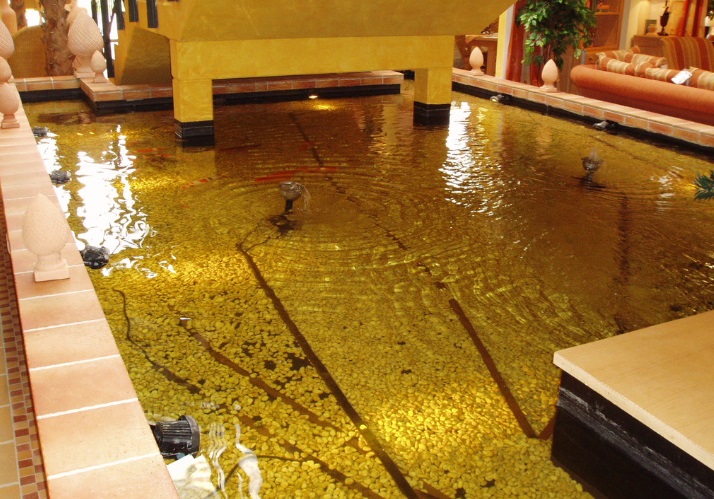 authentic water pools