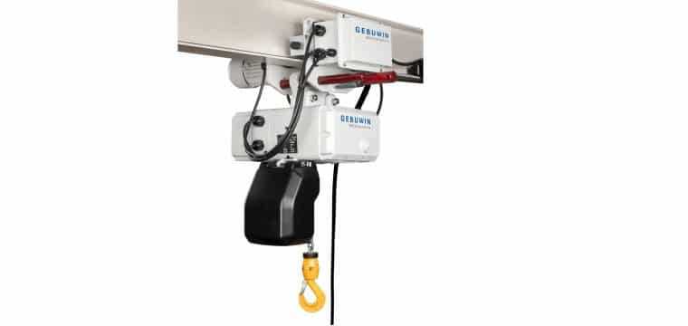 Electric chain hoist EH125 - 2000 with (electric) trolley