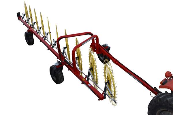 10 pcs Single Row Trailed Rake