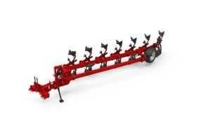 semi-mounted ploughs from 5 to 14 furrows