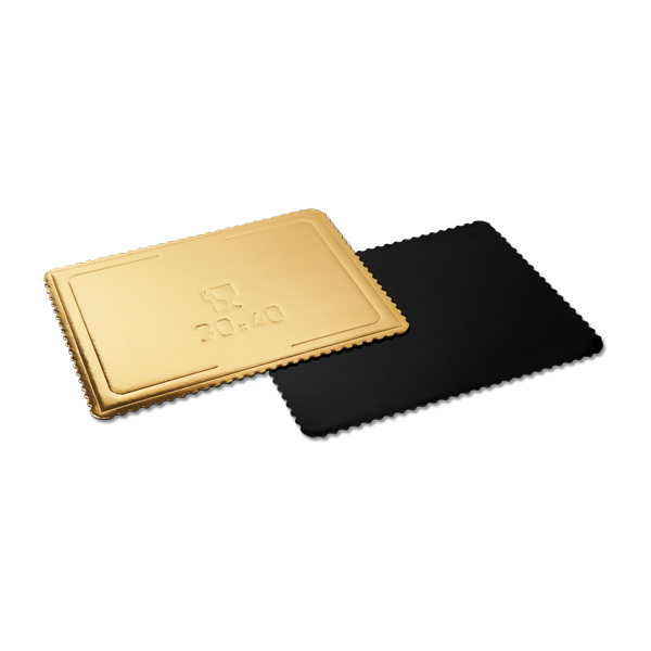 gold karton tepsi