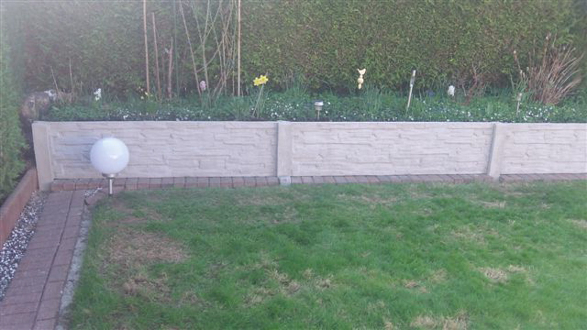 concrete garden pavers