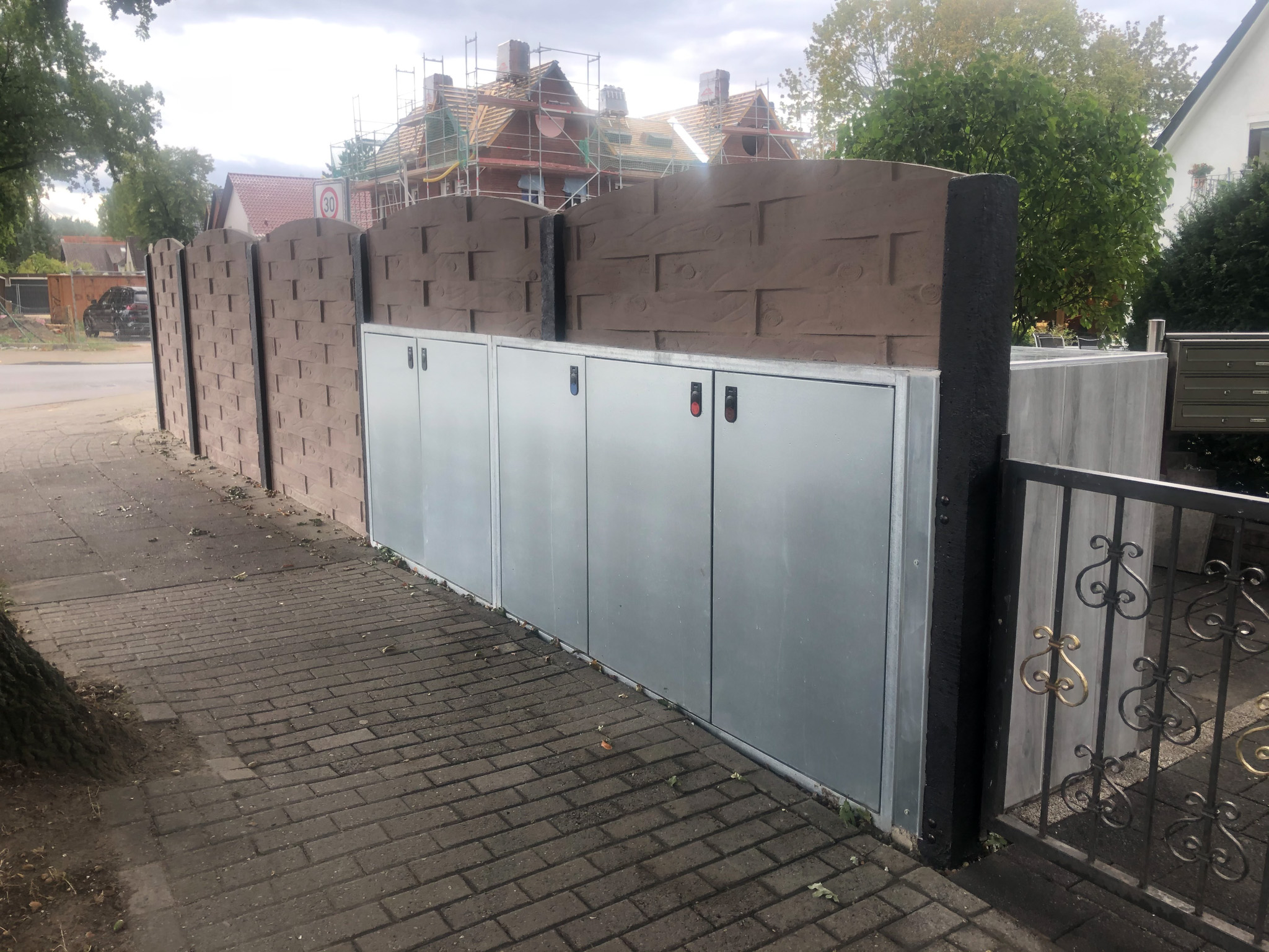 concrete garden walls