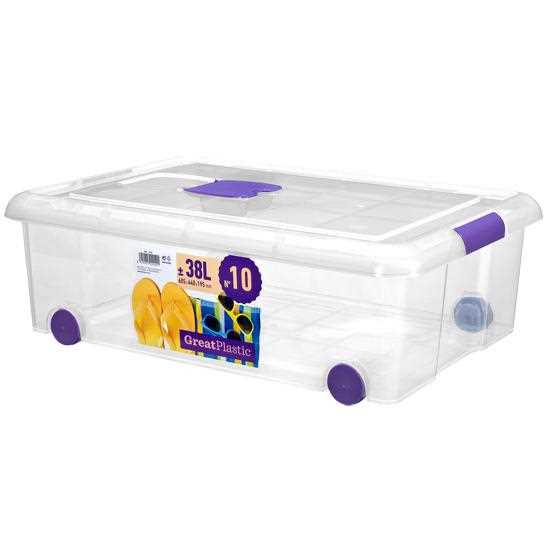 STORAGE BOX WITH WHEELS