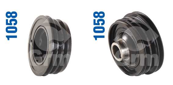  Crankshaft Pulley /  MITSUBISHI 1058