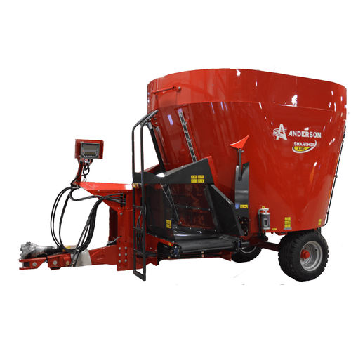 VERTICAL MIXER / trailer type / SELF-APPLIED / WEIGHING SYSTEM