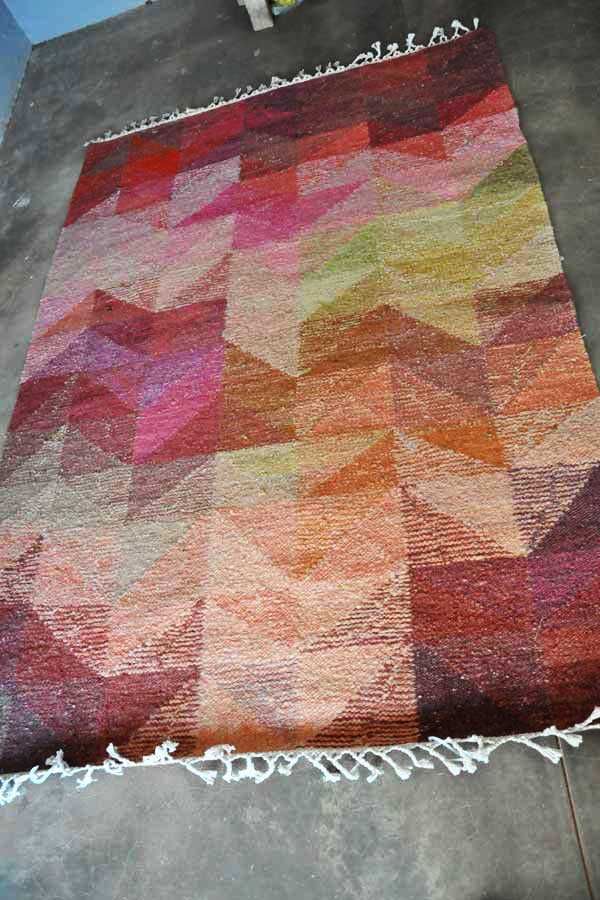 Carpet Brown prisma / hand made carpets