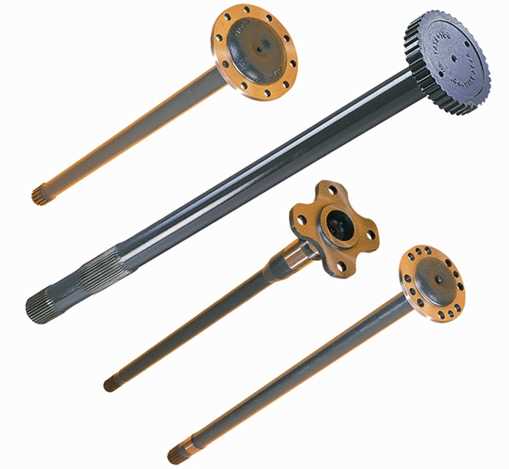  Rear Axle Shafts