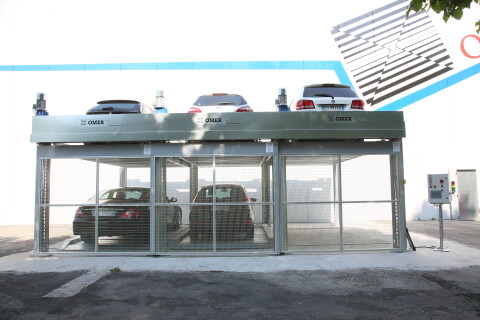 halbautomatische Aufzug-Parksysteme