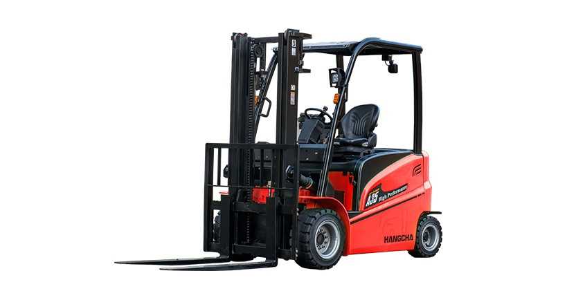 Electric forklift truck