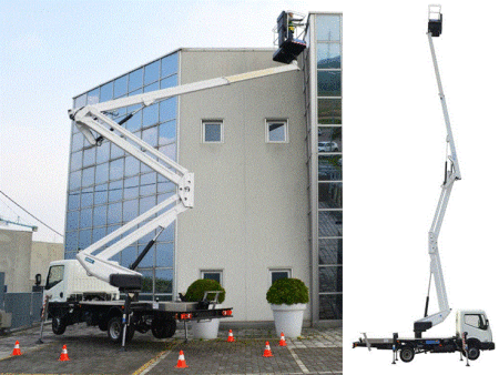 20 m Steiger mafsalli teleskopik platform