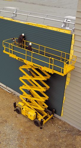 Mobile Scissor Lift Model Lift Platform DIESEL ENGINE H12SX - H15SX - H18SX