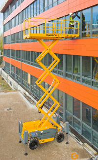 Mobile Scissor Lift Model Diesel